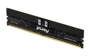 KF572RH38RB-16, 16GB 7200MT/s DDR5 ECC Reg CL38 DIMM FURY Renegade Pro Black