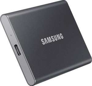 1TB Samsung Portable T7 USB 3.2 Gen2 Gray