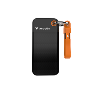 32435, Pocket SSD USB 3.2 Gen 2 128GB Black/Orange