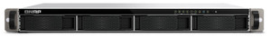 TS-h665U-8G 1U 4-bay 3.5+2xE1.S rackmount NAS, Intel 4-core CPU, 8GBDDR5 SODIMM RAM (max 1x 16GB), 2x 2.5GbE, 1 x PCIe Gen3x2 sl