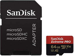 64GB MicroSDXC Sandisk Extreme PRO R200/W90 SDSQXCU-064G-GN6MA