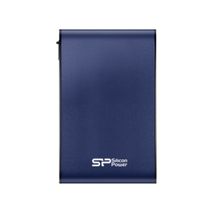 SP020TBPHDA80S3B, 2TB Silicon Power Armor A80 - Portable HD - Blue, Certificate MIL-STD 810F 516.5/IV, Water-resistant IPX7, Ant