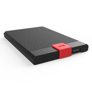SP020TBPHDD3SS3K, 2TB Silicon Power Diamond D30 - Portable HD - Black, 7mm Ultra-slim and compact, Water-resistant IPX4, LED lig