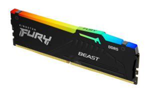 KF560C36BBEA-32, 32GB 6000MT/s DDR5 CL36 DIMM FURY Beast RGB EXPO