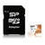 SP256GBSTXDU3V20AB, 256GB microSDXC Superior Pro V30 Class 10 UHS-1 (U3) R/W up to 100/80 MB/s, w/ adapter