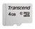 TS4GUSD300S, 4GB UHS-I U1 microSD w/o adapter