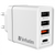 49701, CHR-30EU2 USB Charger 30W with 1 x USB-C PD 20 W / 1 x USB-A QC 3.0 / 2 x USB-A 10W White (EU)
