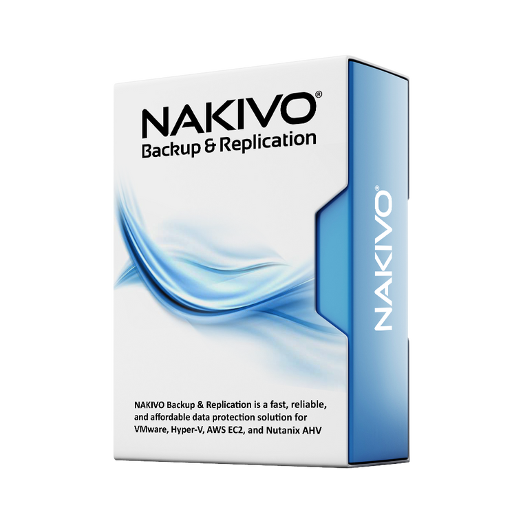 NAKIVO NAKIVO Backup Replication Pro for Physical Workstations. Includes 1 Year of Standard Support. (New License 5 workstations)