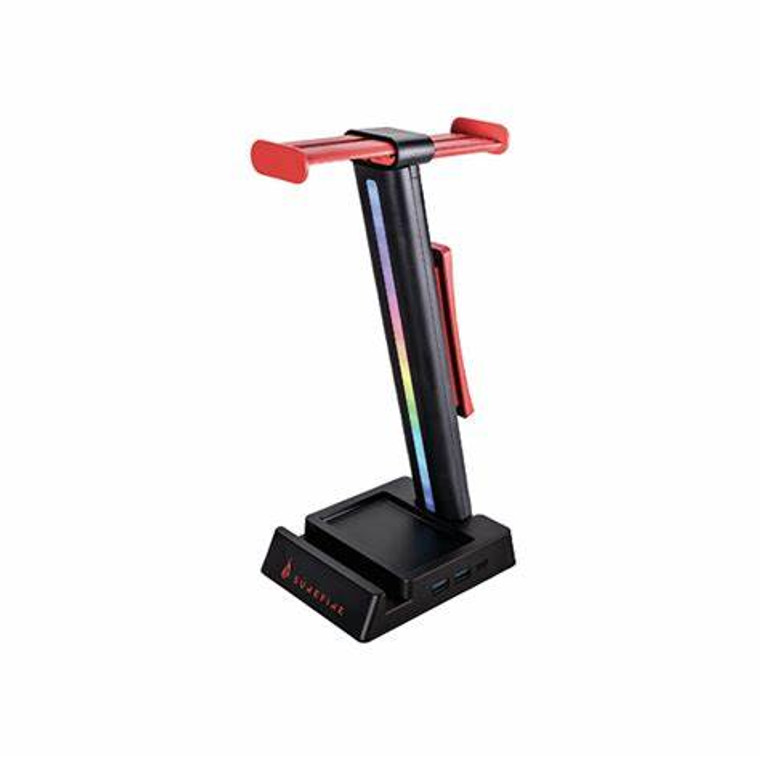 48847, SF VinsonN2 MF RGB Headset Stand Blk