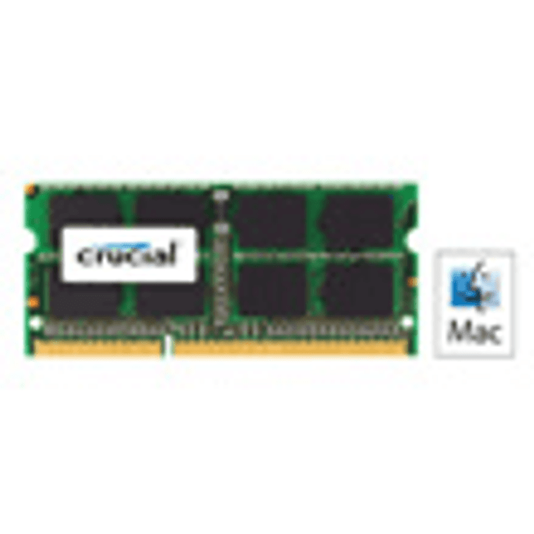 CT4G3S160BJM, 4GB DDR3L 1600 MT/s (PC3-12800) CL11 SODIMM 204pin 1.35V/1.5V for Mac Single Ranked