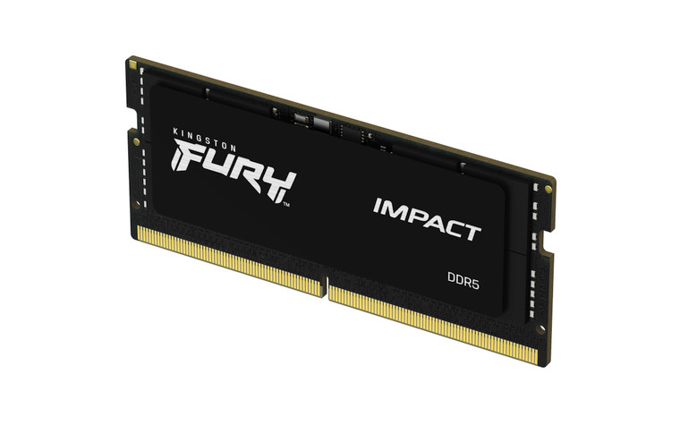 KF548S38IB-16, 16GB 4800MT/s DDR5 CL38 SODIMM FURY Impact PnP