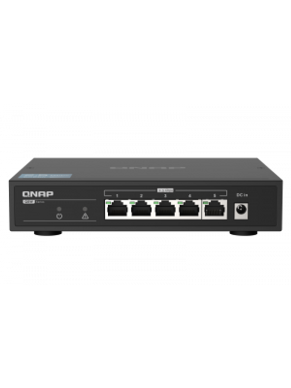 QSW-1105-5T, 5 port 2.5Gbps auto negotiation (2.5G/1G/100M), unmanagement switch