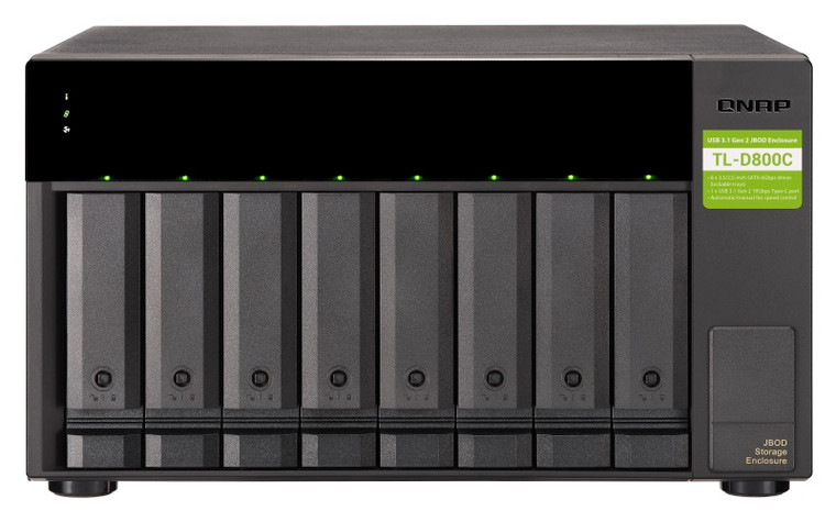 Qnap TL-D800C, 8-Bay expansion unit