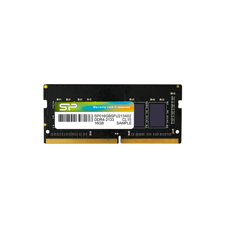 SP016GBSFU213B02, 16GB DDR4-2133 CL15 SODIMM (1Gx8 DR)