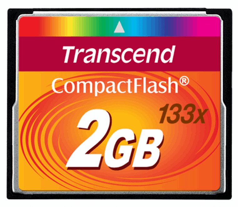 TS2GCF133, 2GB CF CARD (133X, TYPE I )