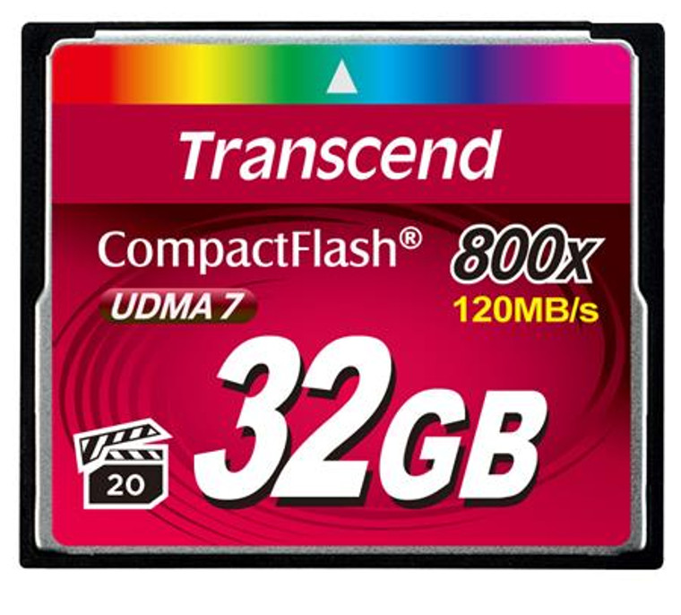TS32GCF800, 32GB CF CARD (800X, TYPE I )