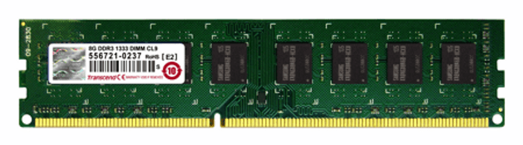 TS1GLK64V3H, 8GB DDR3 1333 U-DIMM 2Rx8