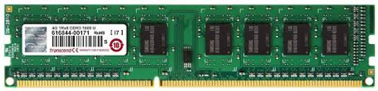 TS512MLK64V6H, 4GB DDR3 1600 U-DIMM 1Rx8