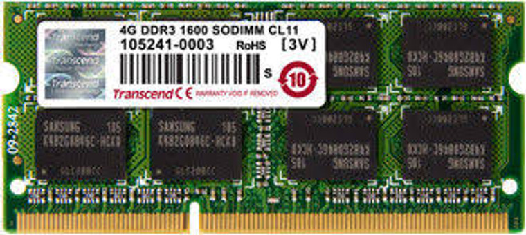 TS256MSK64V6N, 2GB DDR3 1600Mhz SO-DIMM 1Rx8 256Mx8 CL11 1.5V