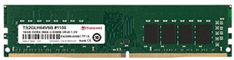 TS1GLH64V6B, 8GB DDR4 2666Mhz U-DIMM 1Rx8 1Gx8 CL19 1.2V