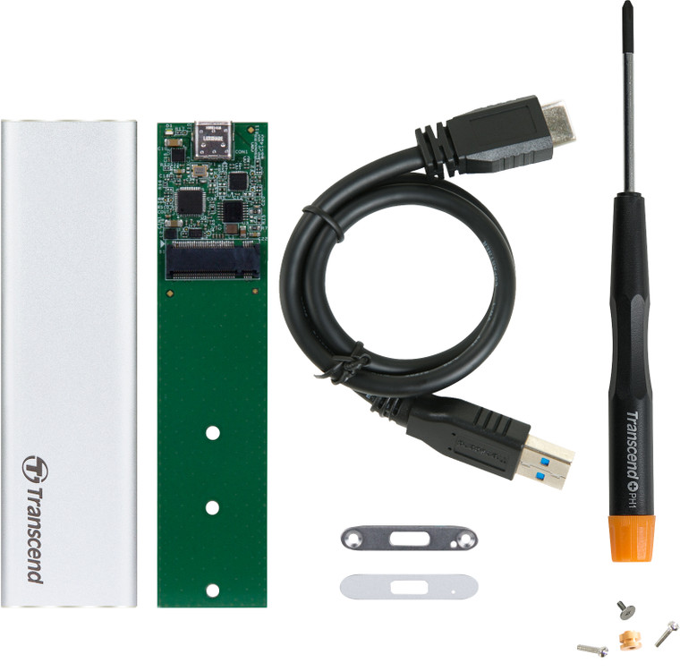 TS-CM80S, M.2 2280/2260, USB3.1 SSD Enclosure