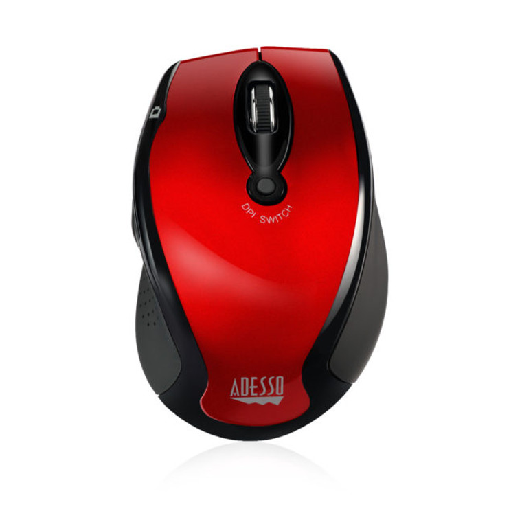 iMouse M20R - Wireless Ergonomic Optical Mouse (Red)