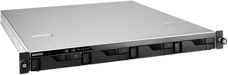 AS6504RS+Rail, 4 Bay NAS, Intel ATOM C3538 Quad-Core, 8GB DDR4, GbE x 2, 2.5 GbE x 2, PCIe Gen3 (by 8 x1 - 4 link), USB 3.2 Gen 