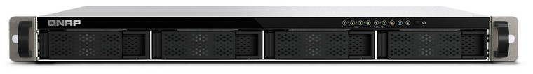 TS-h665U-8G 1U 4-bay 3.5+2xE1.S rackmount NAS, Intel 4-core CPU, 8GBDDR5 SODIMM RAM (max 1x 16GB), 2x 2.5GbE, 1 x PCIe Gen3x2 sl