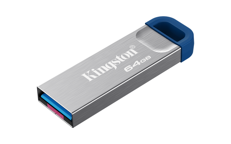 DTKNG2/64GB, 64GB DataTraveler Kyson 220MB/s Metal USB 3.2 Gen 1