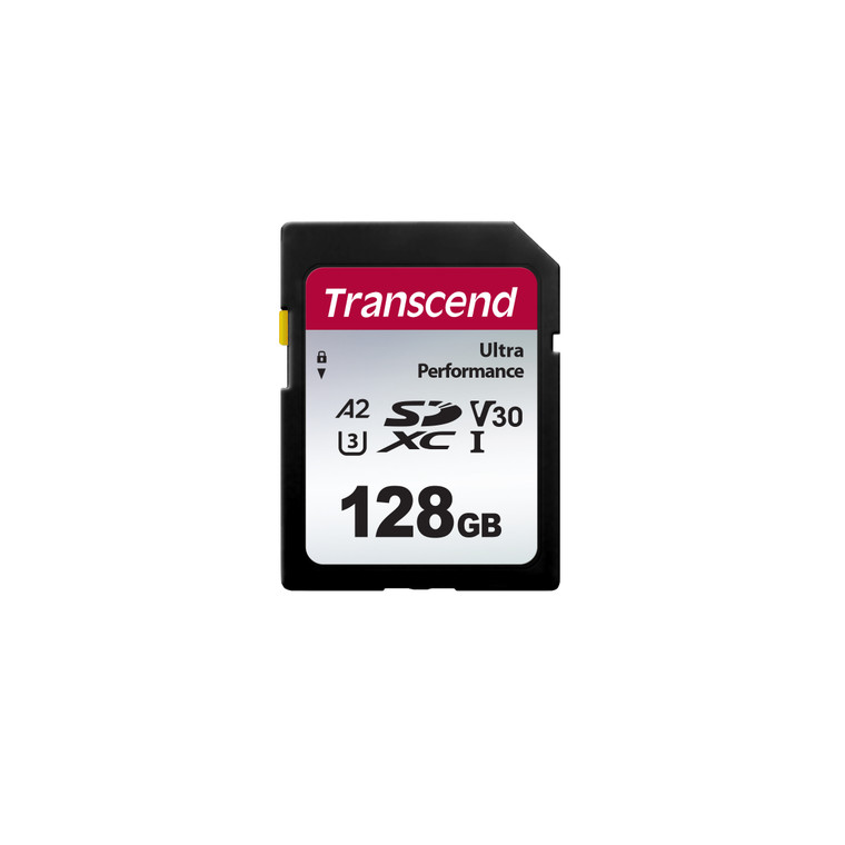 TS128GSDC340S, 128GB SD Card UHS-I U3 A2 Ultra Performance