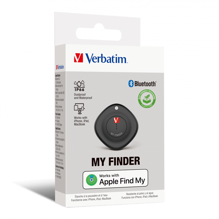 32130, MYF-01 My Finder Bluetooth 1 pack Black