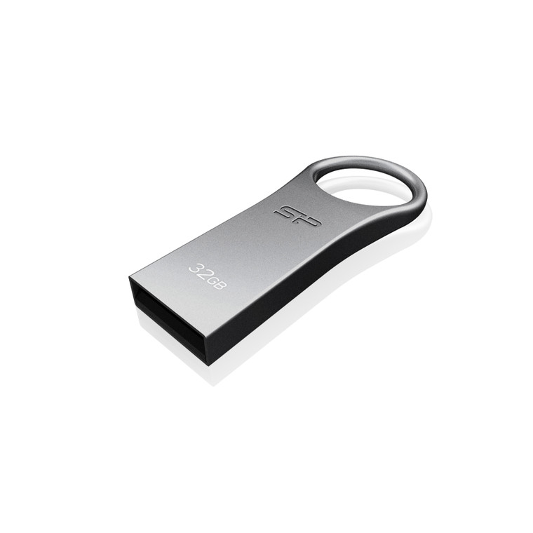 SP032GBUF2F80V1S, 32GB USB 2.0 Firma F80 Silver