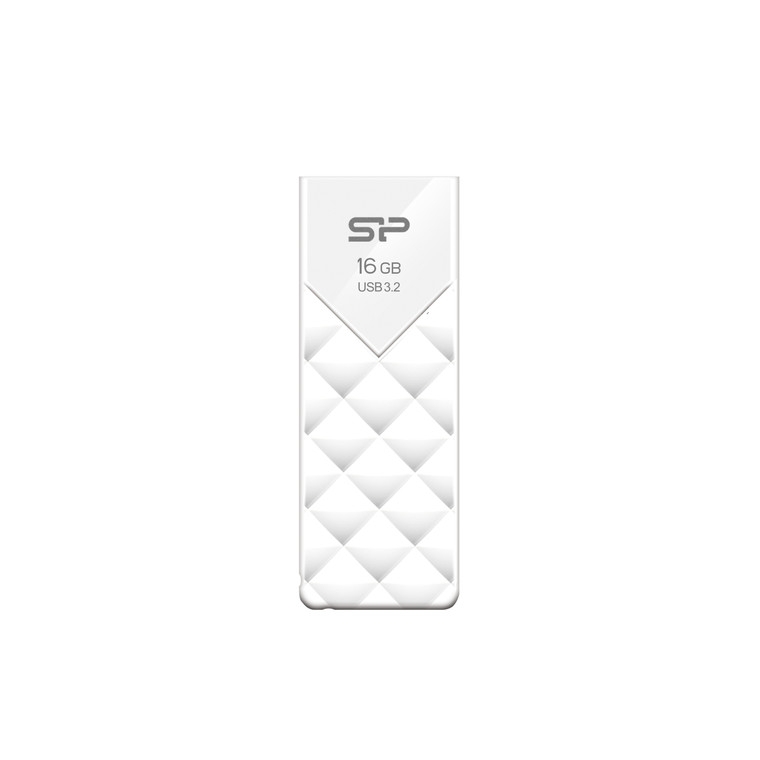 SP016GBUF3B03V1W, 16GB USB 3.2 Gen 1 Blaze B03 White