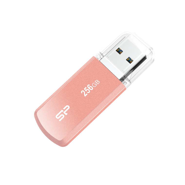 SP256GBUF3202V1P, 256GB USB 3.2 Gen1 Helios 202 Aluminum casing, Rose Gold