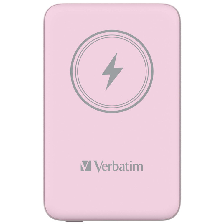 32248, Charge n Go Magnetic Wireless PowerBank 10000 Pink