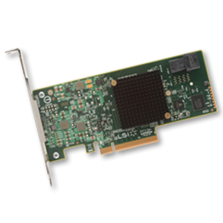 MegaRAID SAS 9341-4i SGL 4port int 12Gb/s SAS/SATA PCIe 30 x8 Low Profile RAID Controller