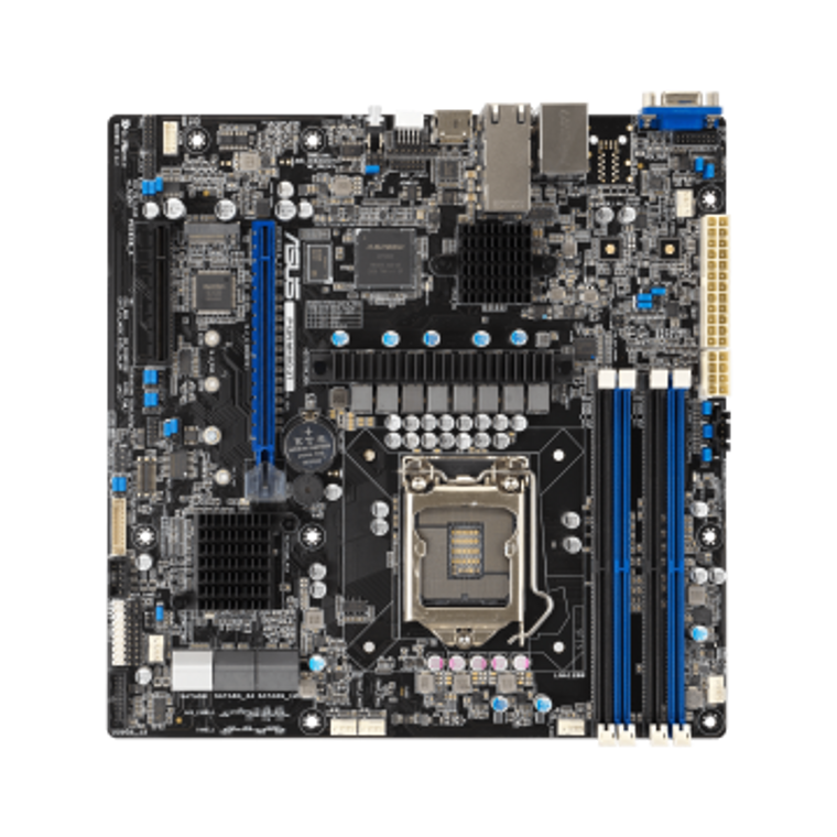 P12R-M/10G-2T, P12R-M/LGA-1200, C252, MICROATX, 4xDIMM, 1xPCIe x8 slot, 1xPCIe 16 slot, 6xSATA ports, 1xM2, 1 x Dual Port Intel 