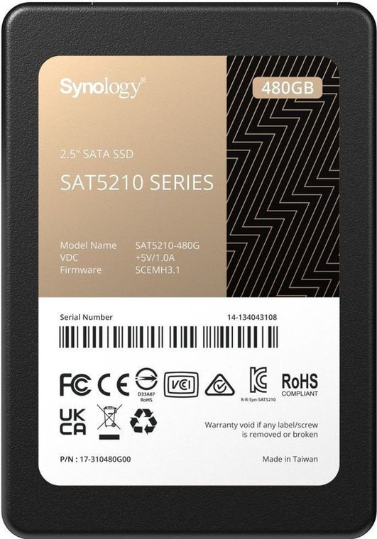 Synology SAT5210-480G 480GB SSD 2.5inch