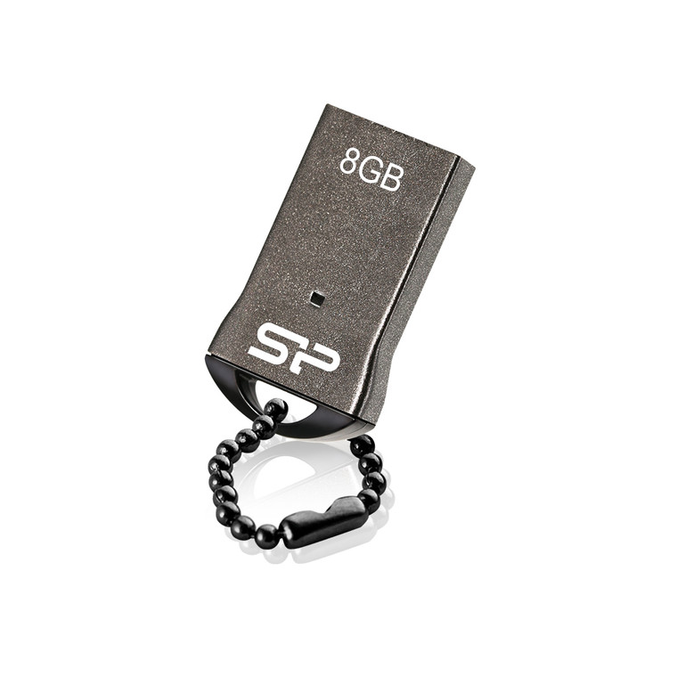 SP008GBUF2T01V1K, 8GB USB 2.0 Touch T01 Black