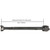 Driveshaft / Prop Shaft - 65-9661