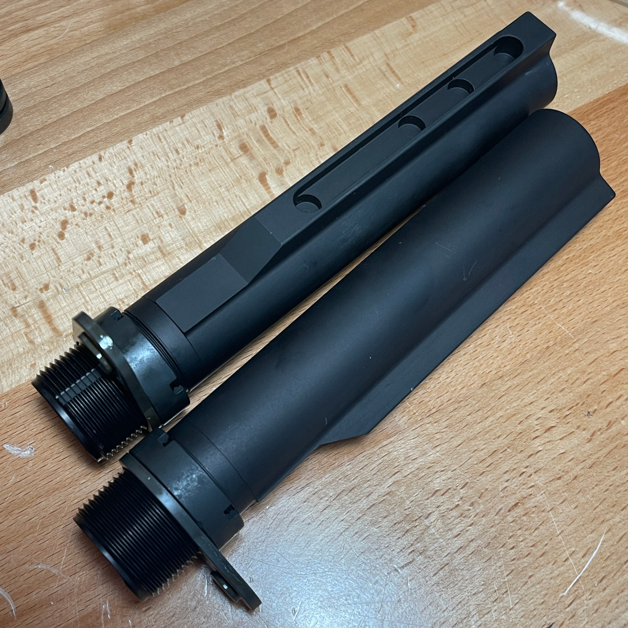 Opticon 4 BLSモジュレーター + COMBAT TUBE Grey SBA4 Adjustable Pistol Brace + Mil Spec Buffer Tube Kit (7075)