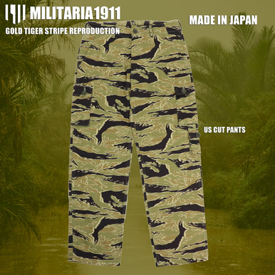 Gold Tiger Stripe 2nd Model US Cut Pants - MADE IN JAPAN