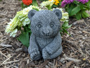 Bear Cub Concrete Statue
