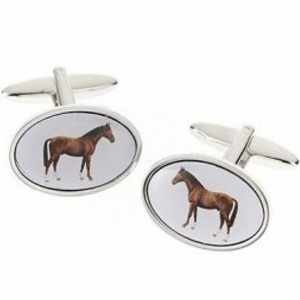 Orchid Designs Horse Cufflinks Orchid Designs Horse Cufflinks