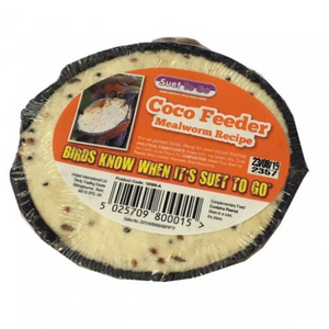 Suet To Go Mealworm Half Coconut Feeder Suet To Go Mealworm Half Coconut Feeder