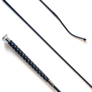 KM Elite Silver Braided Dressage Whip KM Elite Silver Braided Dressage Whip
