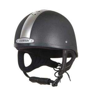Champion Ventair Deluxe Riding Helmet - Black/Silver Champion Ventair Deluxe Riding Helmet - Black/Silver