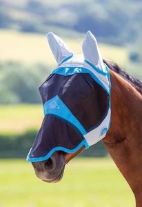 Flyguard Pro Air Motion Fly Mask With Ears & Nose Flyguard Pro Air Motion Fly Mask With Ears & Nose