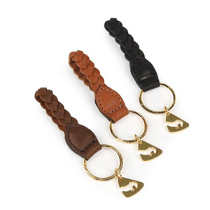 Aubrion Plaited Keyring