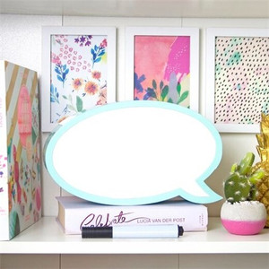 Talking Tables Party Illuminations Speech Bubble Light With Pen